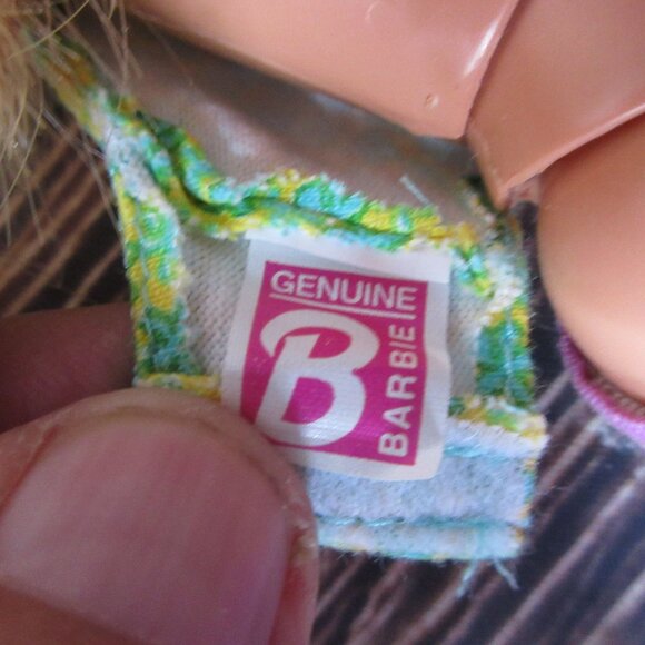 1987 Blond Hair Blue Eyes Mattel Skipper 10” Twist and Turn Doll original Outfit - Picture 7 of 9